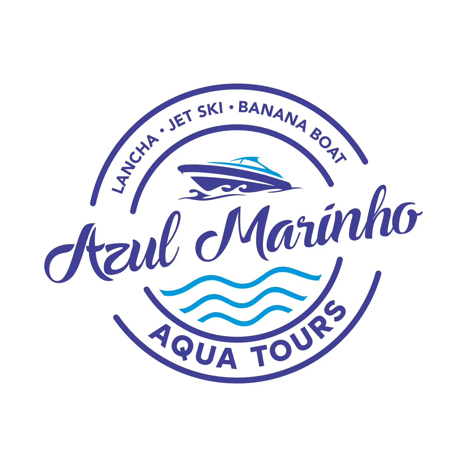 Azul Marinho Aqua Tours